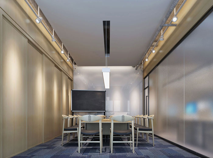 1000平方電子商務(wù)辦公室會議室裝修設(shè)計案例效果圖