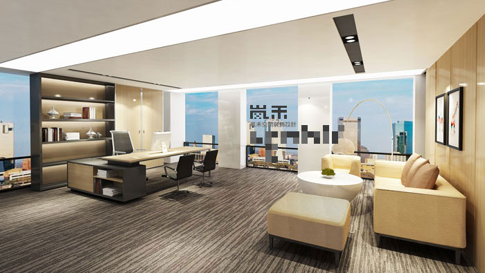 1450平方大型創意辦公室裝修設計案例