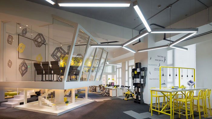 605平方中型辦公室裝修設(shè)計(jì)案例