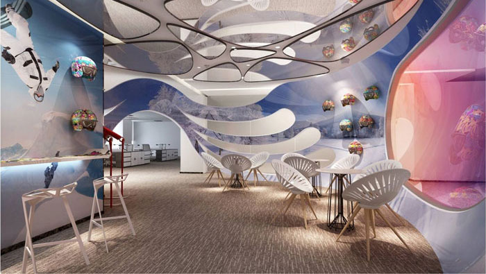 800平方現(xiàn)代簡約辦公室裝修設(shè)計案例