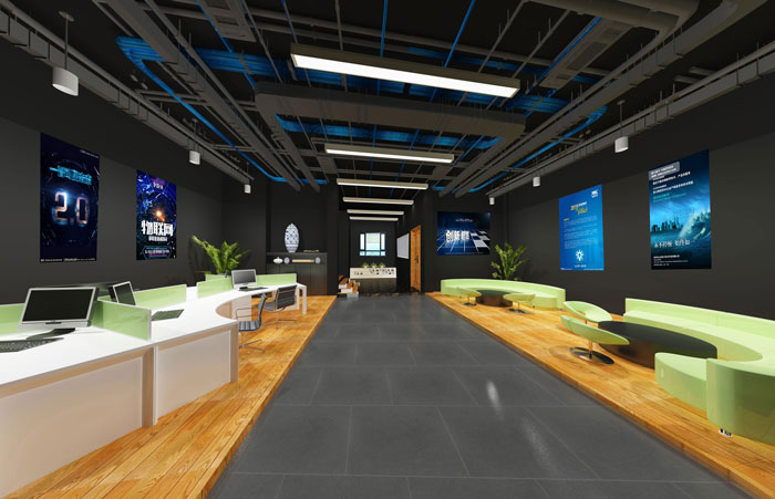 辦公展示空間裝修設(shè)計(jì)效果圖