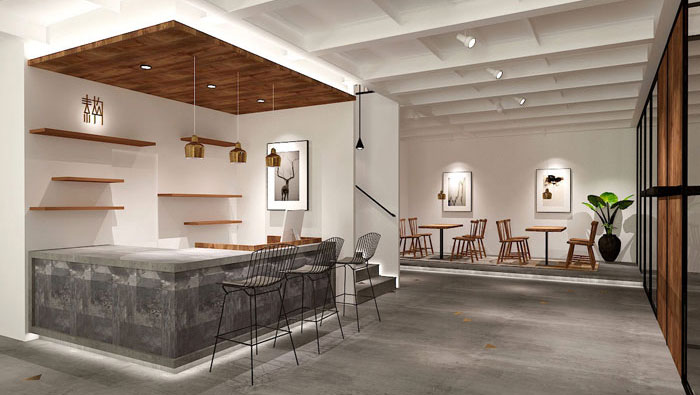 800平方工業風辦公室裝修設計案例