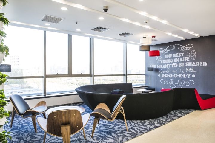 京東辦公室接待區域裝修設計效果圖