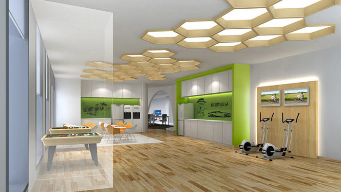 代駕公司辦公室裝修設計案例