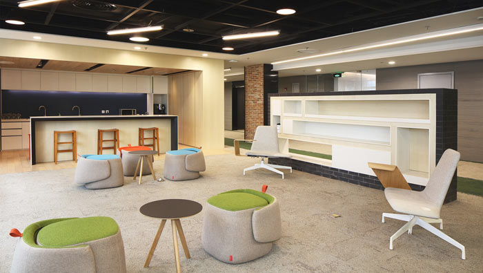 1450平方工業風格辦公室裝修設計案例