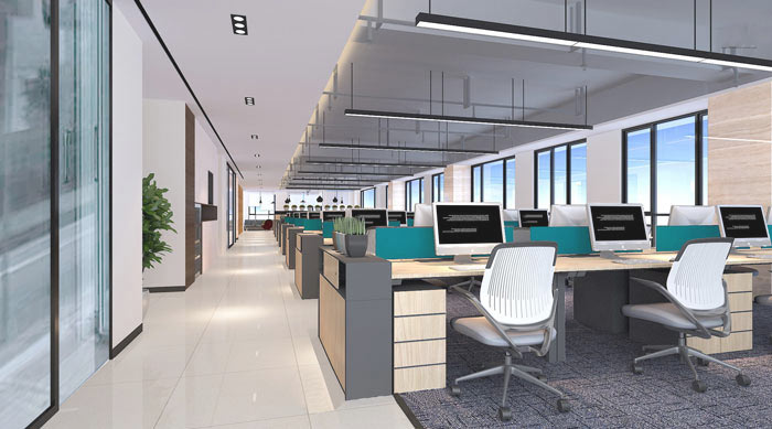 廣告傳媒公司辦公室裝修設計案例