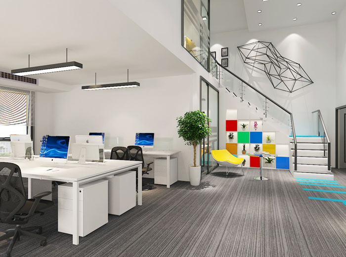 生物科技公司LOFT風格辦公室裝修設計案