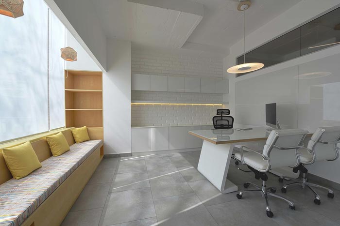 木飾面廠家總經理辦公室裝修設計案例效果圖