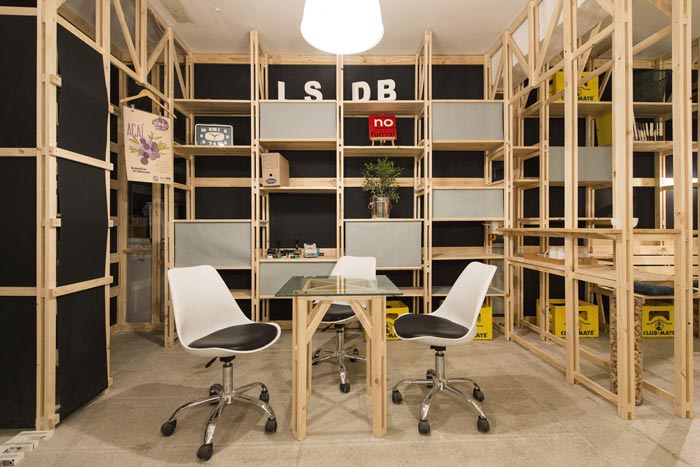 工作室交流區域裝修設計案例效果圖