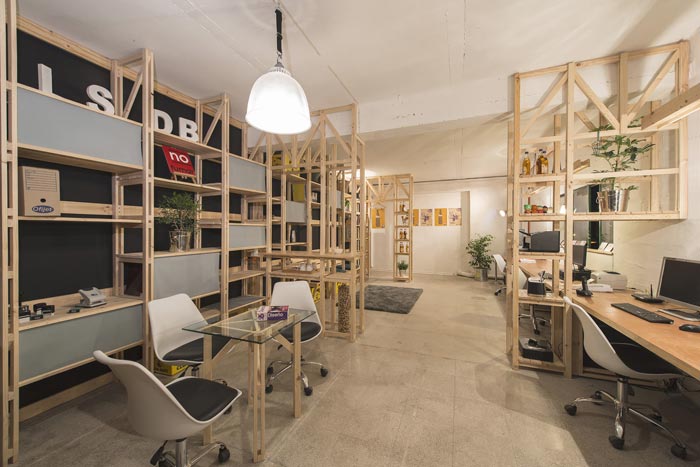 工作室動線裝修設計案例效果圖