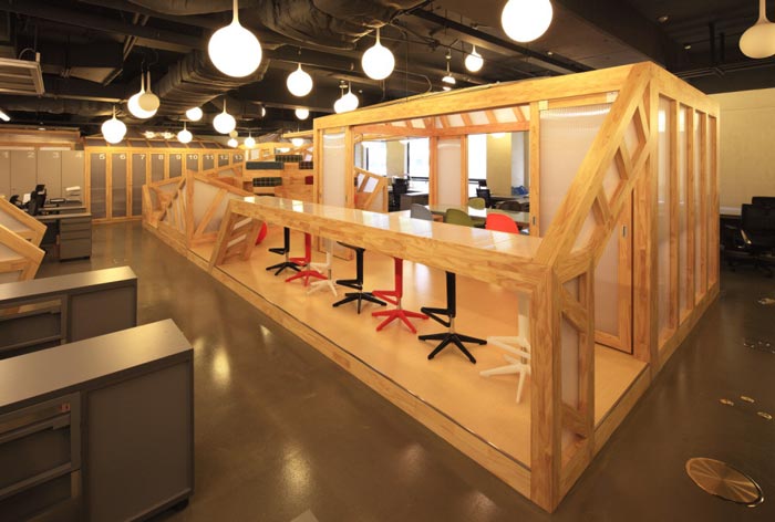 家具廠商辦公室吧臺(tái)裝修設(shè)計(jì)案例效果圖