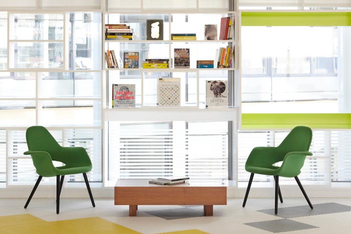 設計工作室接待區域裝修設計案例效果圖