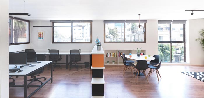 初創公司辦公室交流區域裝修設計案例效果圖