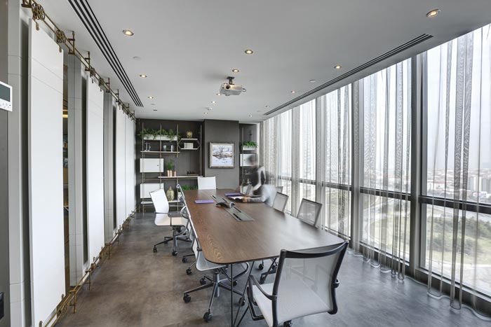 法律服務咨詢公司辦公室會議室裝修設計案例效果圖