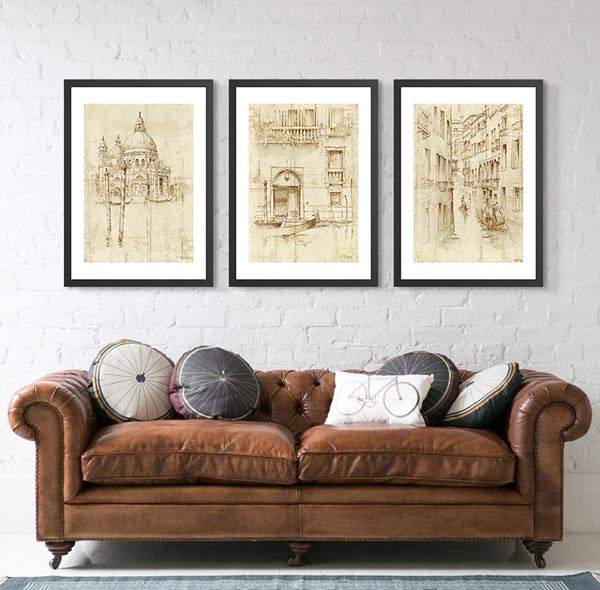 均衡掛法裝飾畫(huà)效果圖