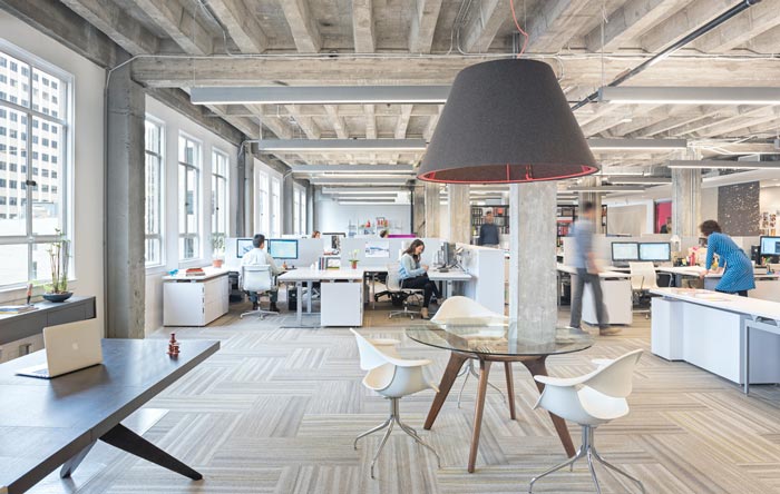 建筑事務所辦公室裝修設計案例