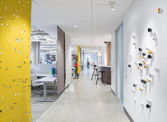 建筑事務(wù)所辦公室動(dòng)線裝修設(shè)計(jì)案例效果圖