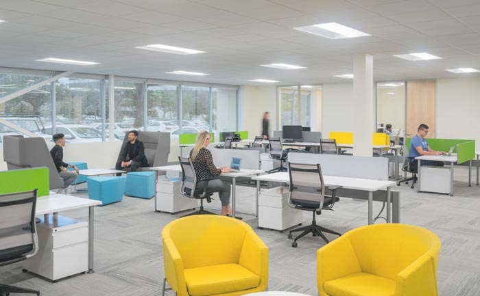 投資者服務公司辦公室裝修設計案例