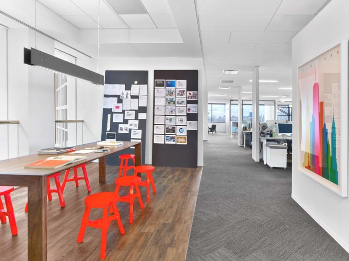 通信服務公司辦公室裝修設計案例