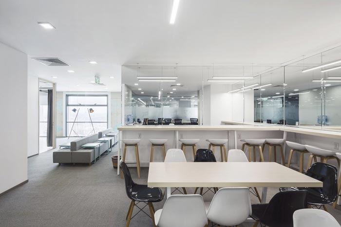 創意混搭辦公室會議室裝修設計案例效果圖