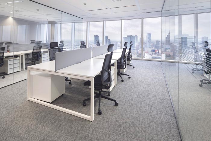 現(xiàn)代簡約風格辦公室辦公區(qū)域裝修設計案例效果圖