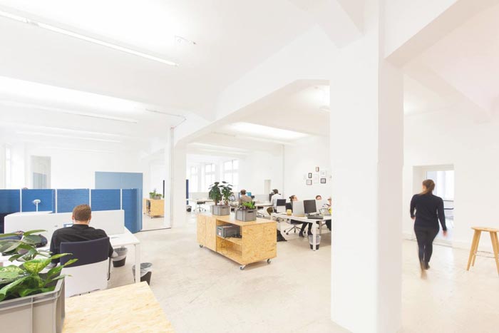 400平方營銷公司辦公室裝修實景圖