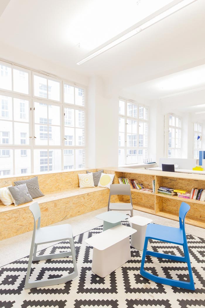 400平方數字營銷公司辦公室接待區域裝修設計實景圖