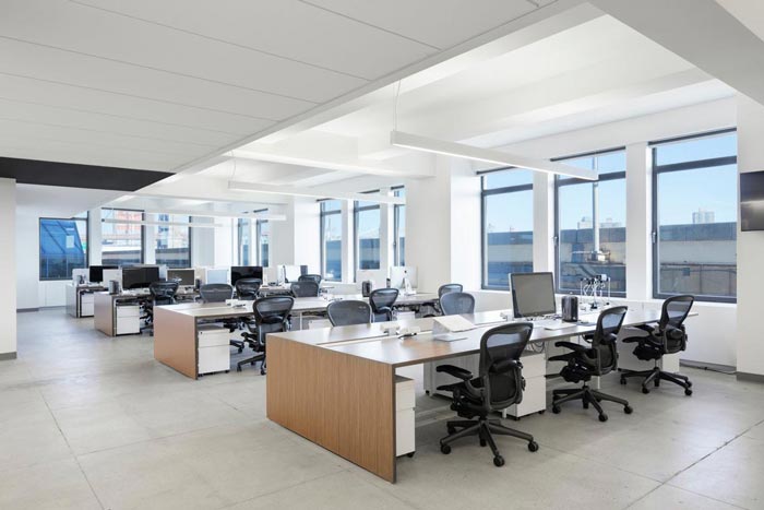 廣告代理公司辦公室辦公區域接待裝修設計實景圖