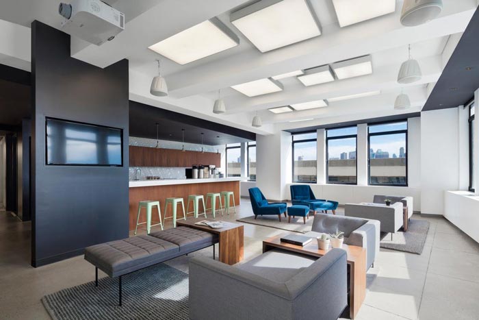 廣告代理公司辦公室茶水間修設計實景圖