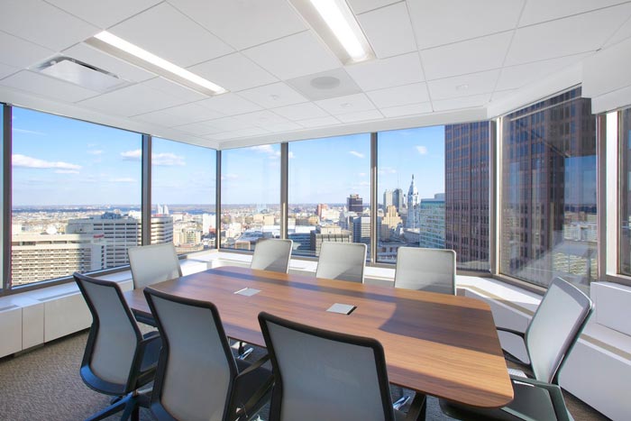 會計師事務(wù)所辦公室小會議室裝修設(shè)計實景圖