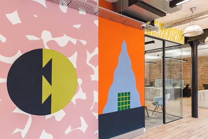 900平方投資辦公室辦公區域裝修設計實景圖