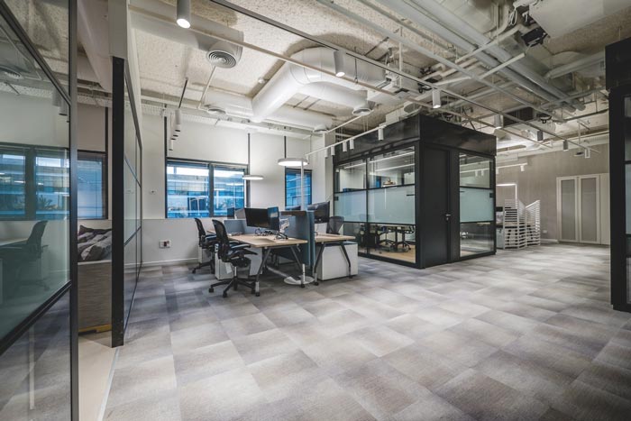 咨詢服務公司辦公室辦公區域裝修設計案例效果圖