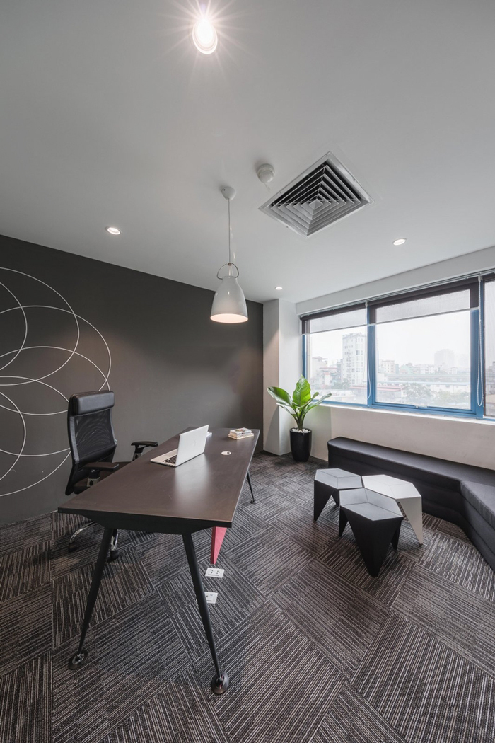 傳媒公司總經理辦公室裝修設計案例效果圖