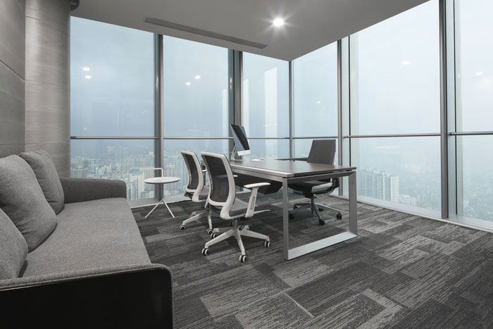 教育培訓機構總經理辦公室裝修設計案例效果圖