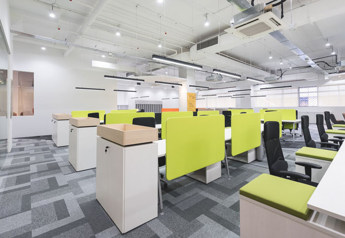服裝公司辦公室裝修設計效果圖