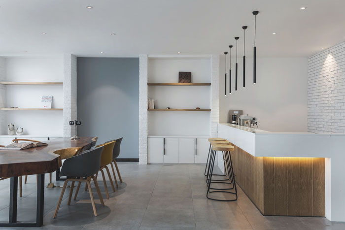 300平方loft風格辦公室休息區裝修設計案例效果圖