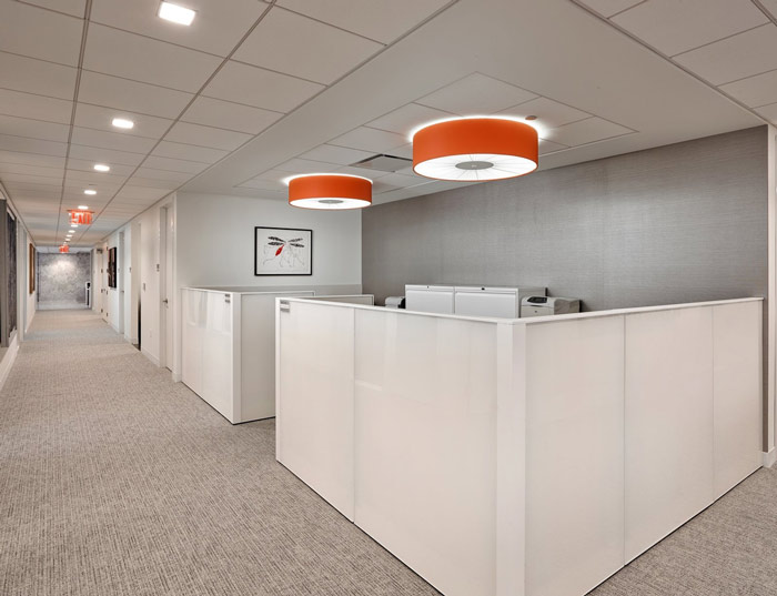 律師事務所辦公室辦公區域裝修設計案例效果圖