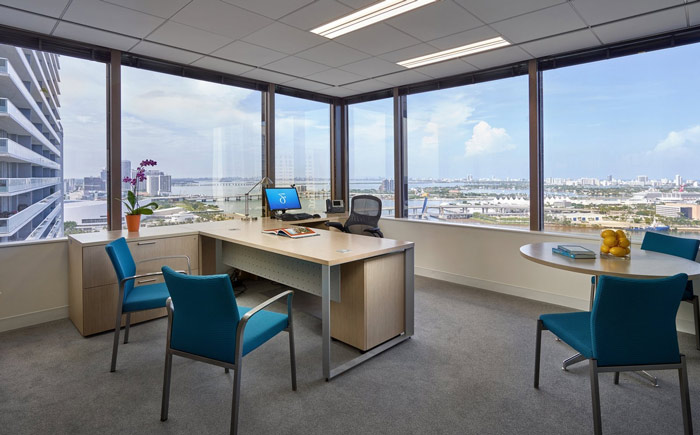 律師事務所總經理辦公室裝修設計案例效果圖