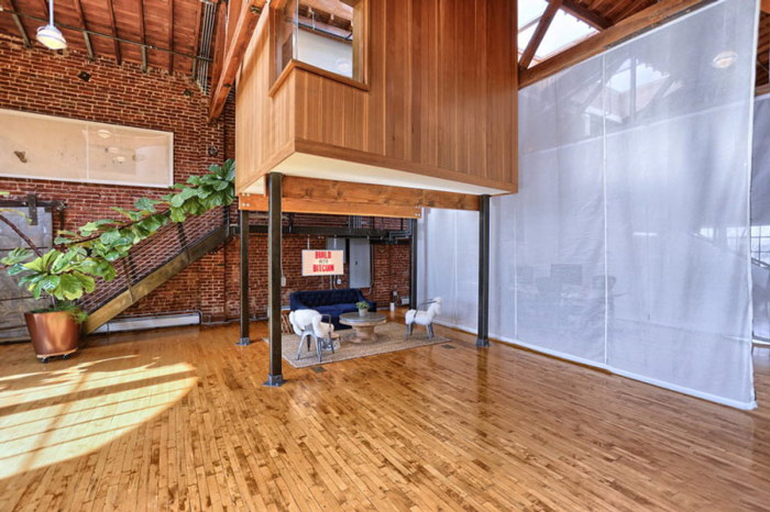 科技公司loft風格辦公室裝修設計案例