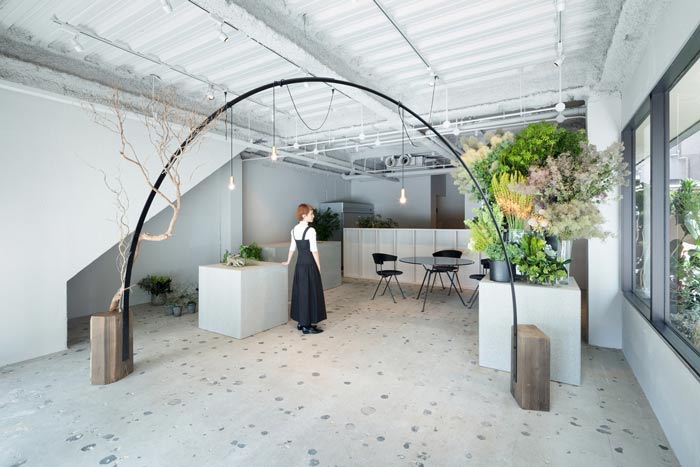 花藝定制工作室工作區(qū)裝修設(shè)計(jì)案例效果圖