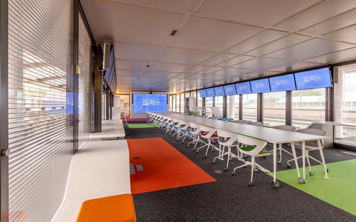 環境監測公司辦公室裝修設計案例