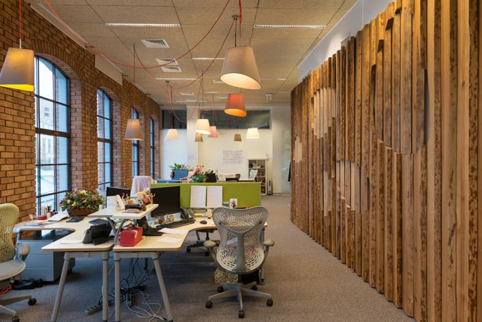 科技信息公司辦公室辦公區裝修設計案例效果圖