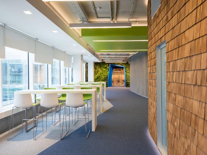 科技信息公司辦公室休息區裝修設計案例效果圖