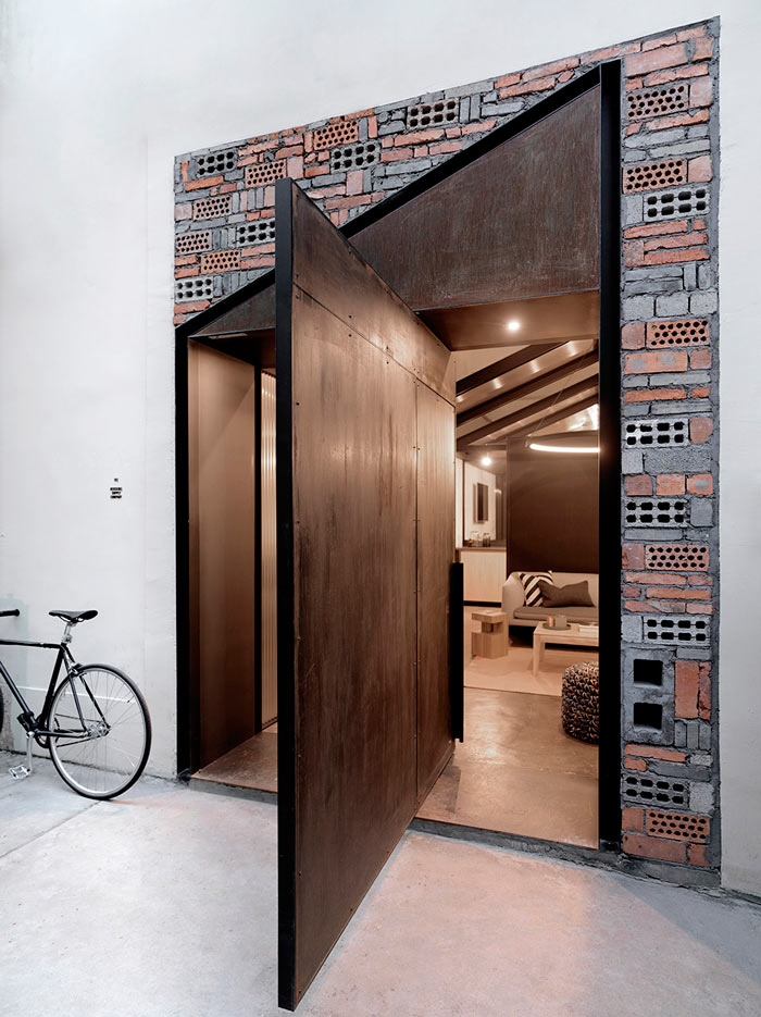 箱包公司辦公室進門區裝修設計效果圖