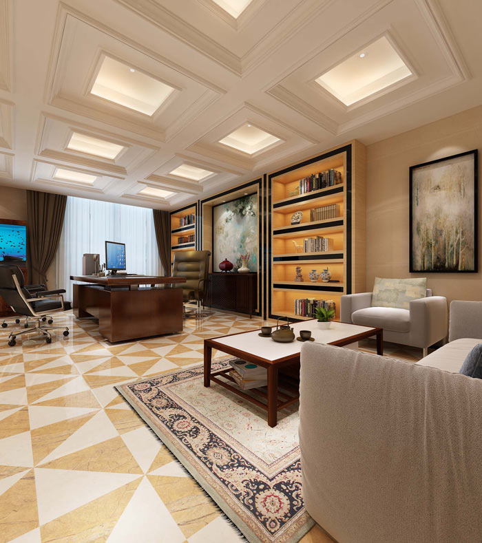 老總辦公室裝修效果圖