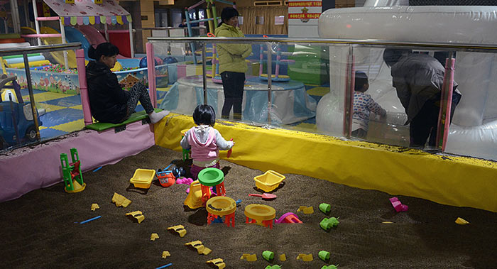 兒童活動場所負一樓現狀現場圖