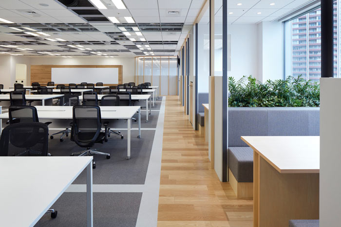 國際貿易公司辦公室洽談區裝修設計效果圖