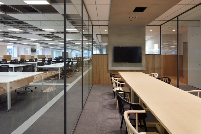 國際貿易公司辦公室會議室裝修設計效果圖