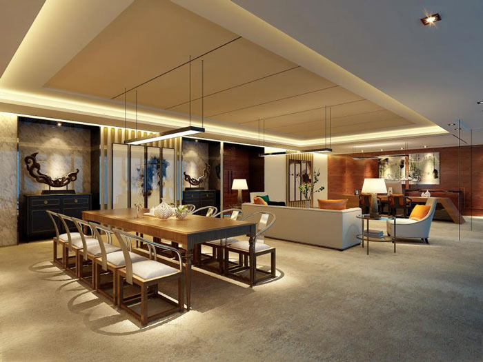 公司經(jīng)理辦公室設(shè)計效果圖