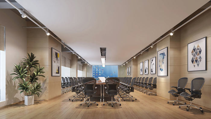 會議室設計效果圖